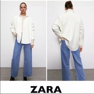 Zara Oversized Corduroy shirt